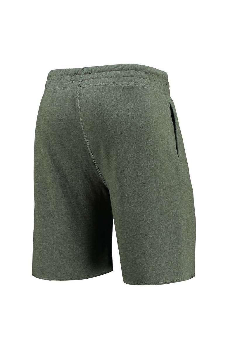 CONCEPTS SPORT Men's Concepts Sport Green Tampa Bay Rays Mainstream Logo Terry Tri-Blend Shorts, Alternate, color, 