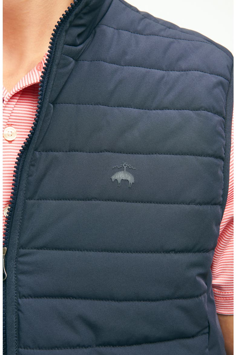 Out Quilted Water Repellent Insulated Vest, Alternate, color, NAVY BLAZER