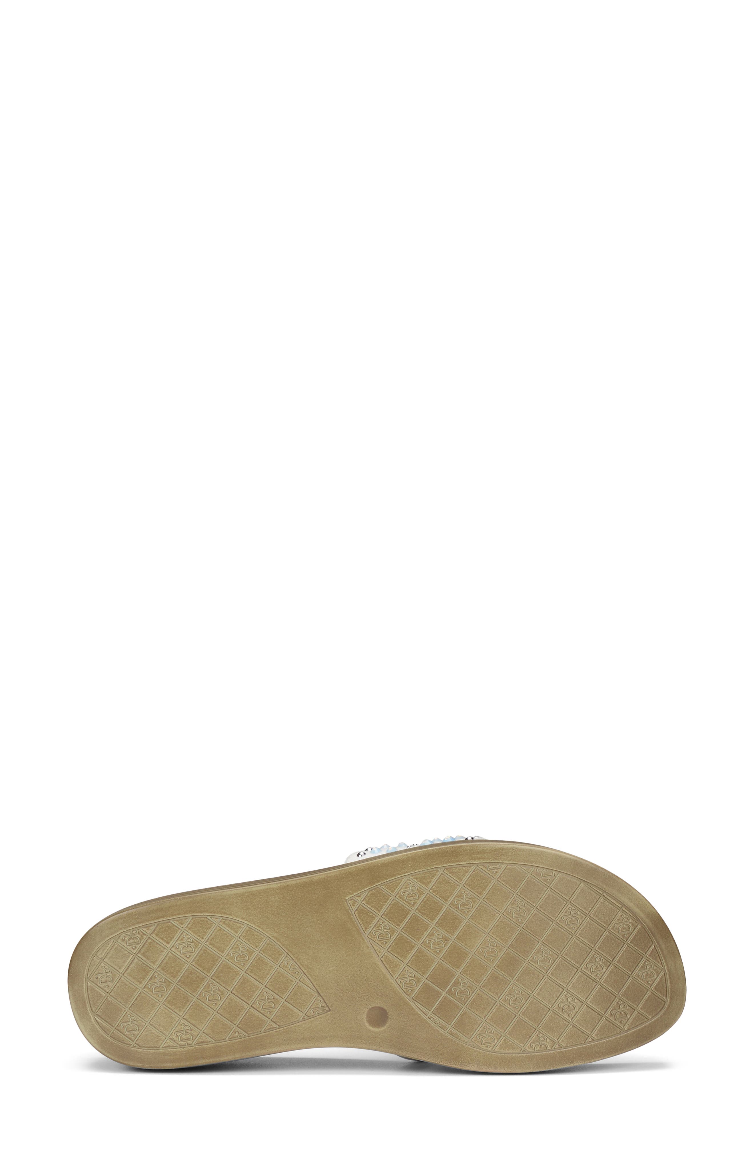 Fifi Slide Sandal, Alternate, color, BONE CANVAS