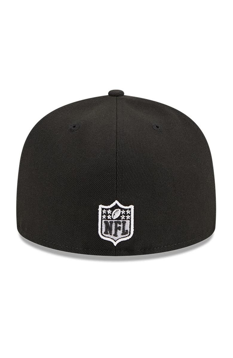 New Era Men's New Era Black Cincinnati Bengals Main Patch 59FIFTY Fitted Hat, Alternate, color, Black