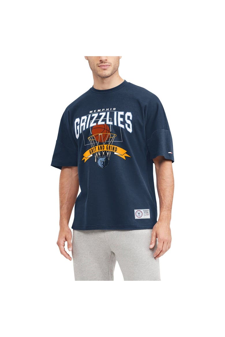 Men's Tommy Jeans Navy Memphis Grizzlies Tim Backboard T-Shirt, Main, color, Navy