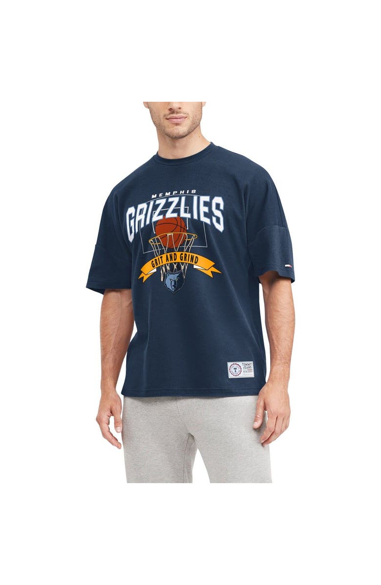 TOMMY JEANS Men's Tommy Jeans Navy Memphis Grizzlies Tim Backboard T-Shirt, Main, color,