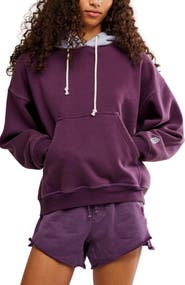 Free People Final Call Colorblock Hoodie