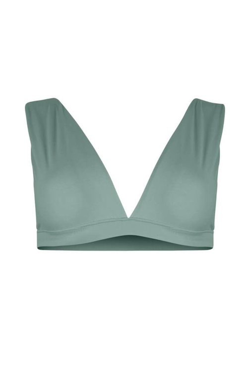 Sauipe Natalie Bikini Top In Sage Green