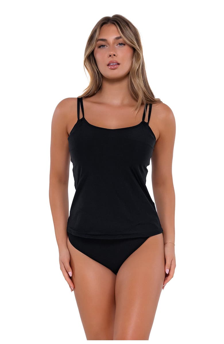 Sunsets Taylor Tankini Swimsuit Top - F Cup, Main, color, 