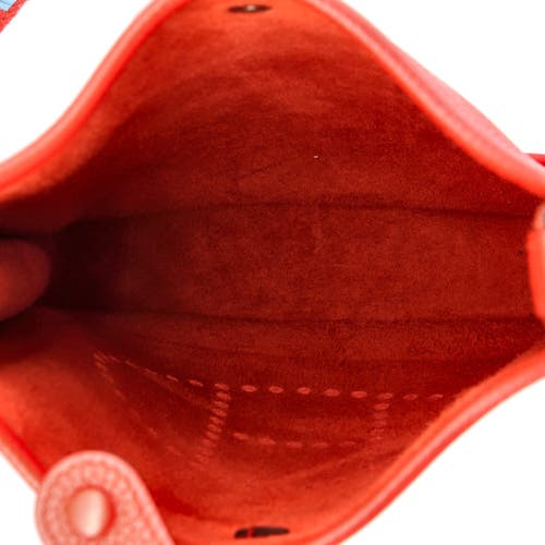 Pre-owned Hermes Hermes Evelyne Bag Gen Iii Maurice Tpm In Red