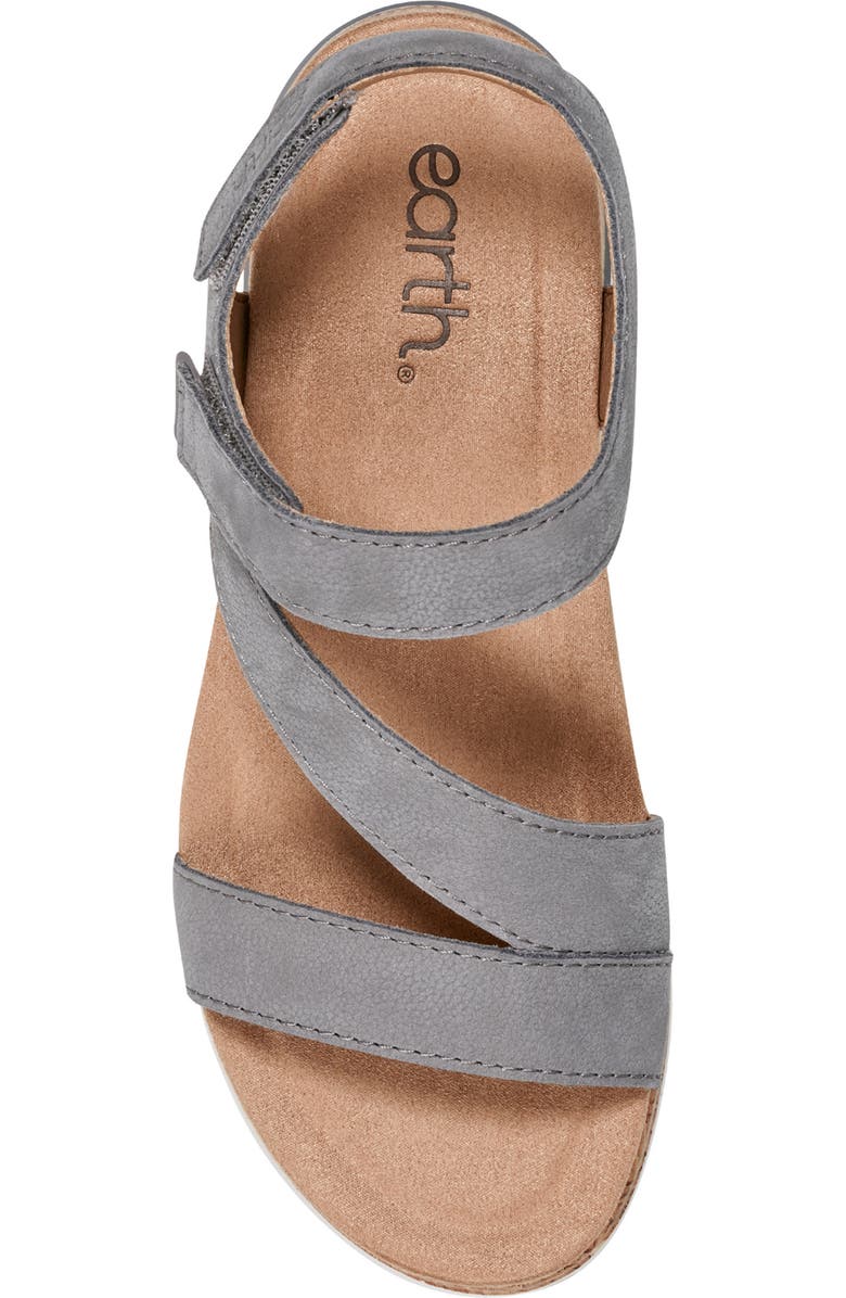 Earth<sup>®</sup> Roni Ankle Strap Sandal, Alternate, color, Grey