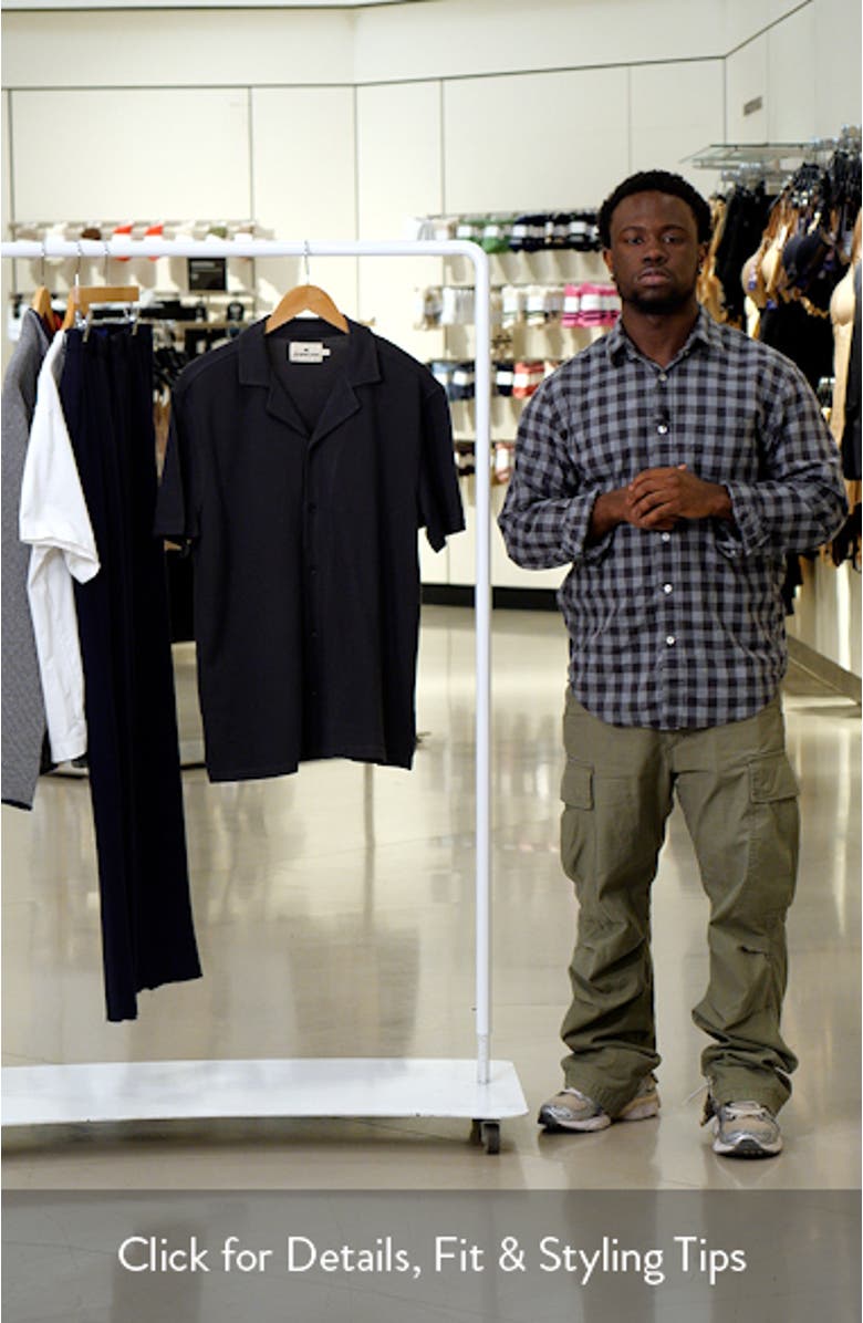 Cotton Piqué Camp Shirt, sales video thumbnail