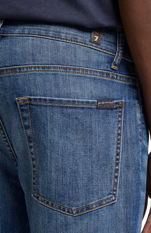 7 For All Mankind Austyn Relaxed Fit Jeans In Fortuna Blue In Fortuna