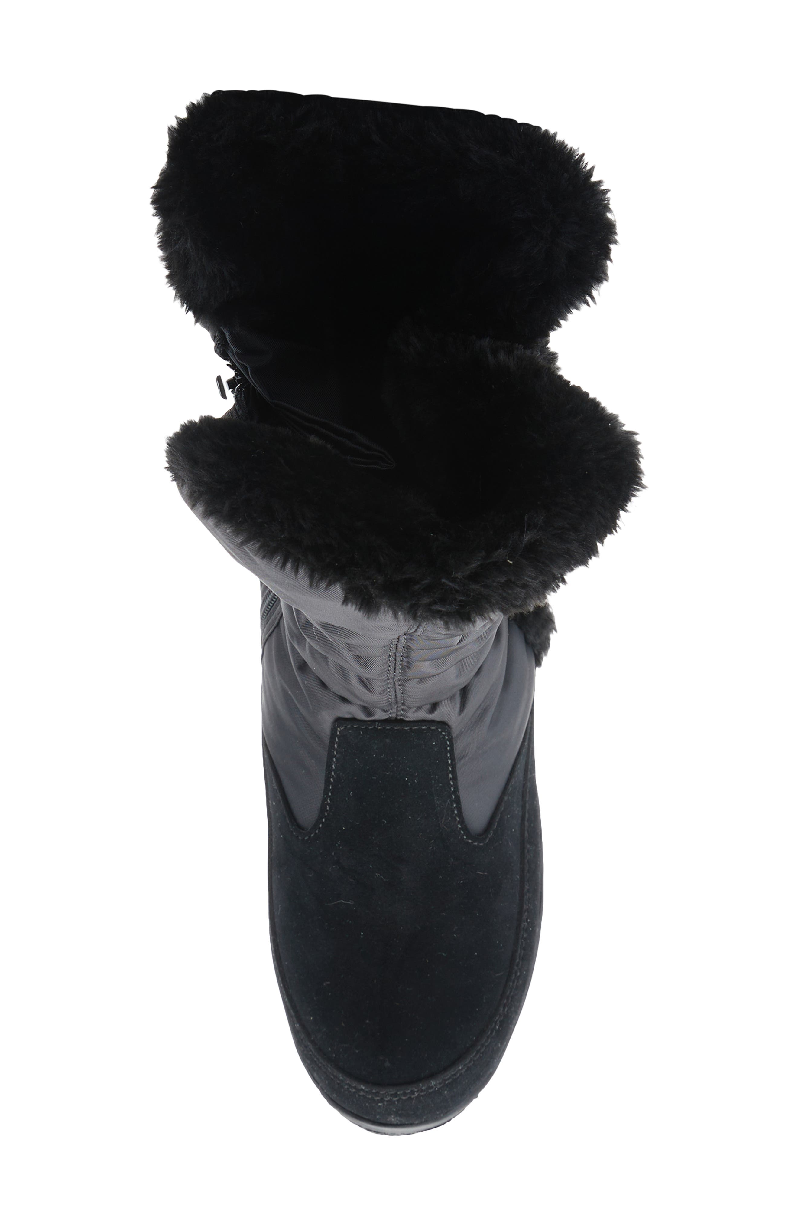 Flexus by Spring Step Citywalk Waterproof Faux Fur Lined Puffer Boot, Alternate, color, 