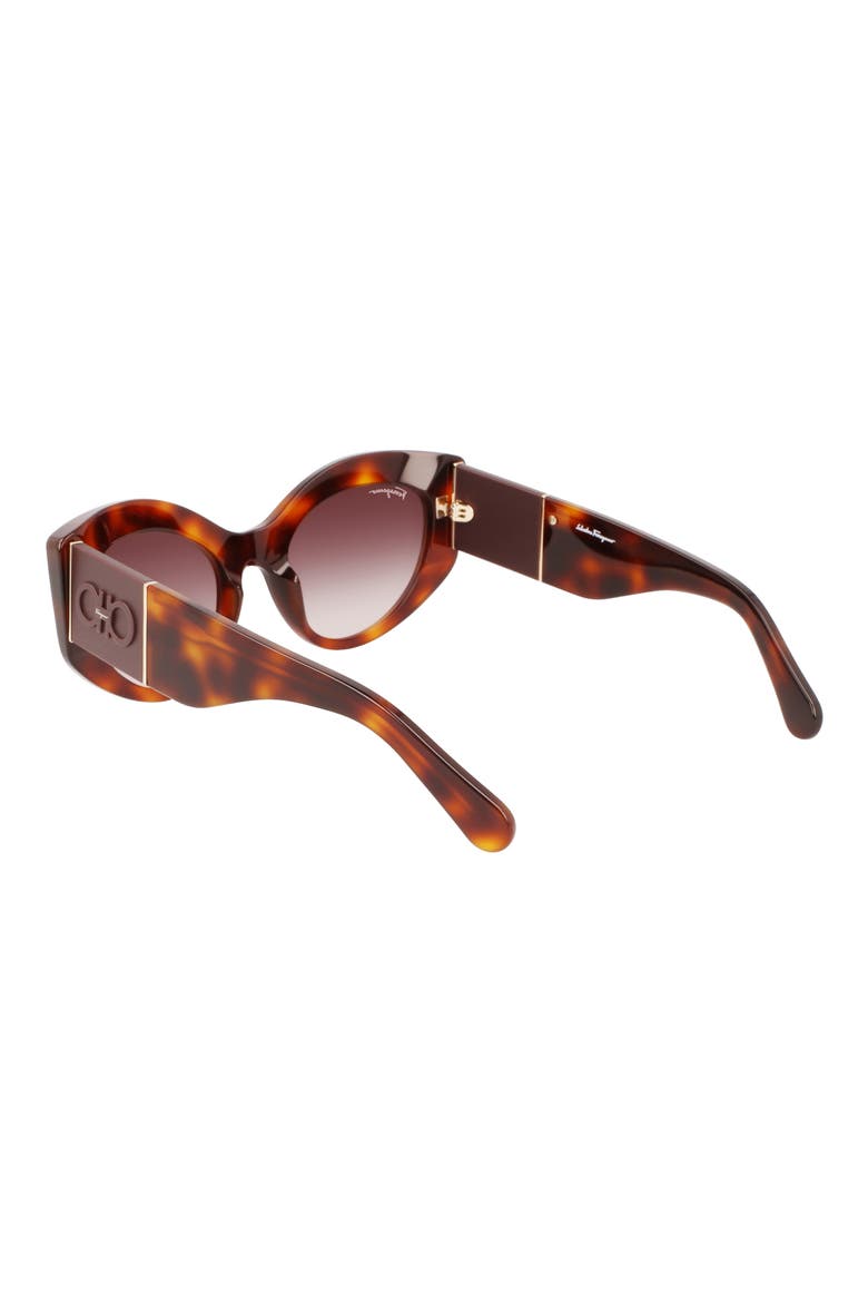 53mm Gancini Butterfly Sunglasses, Alternate, color, CLASSIC TORTOISE