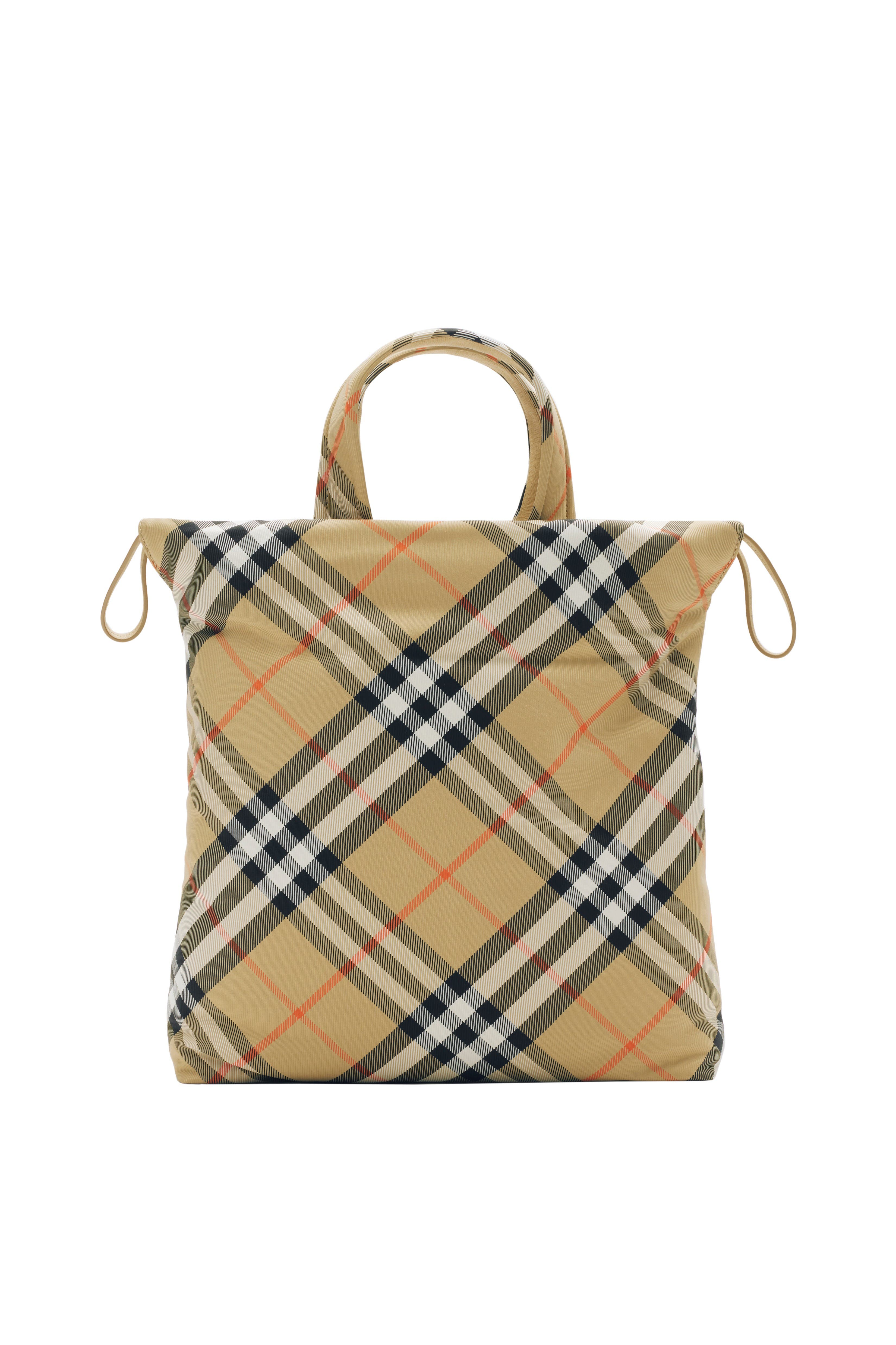 Burberry Check Tote, Alternate, color, 