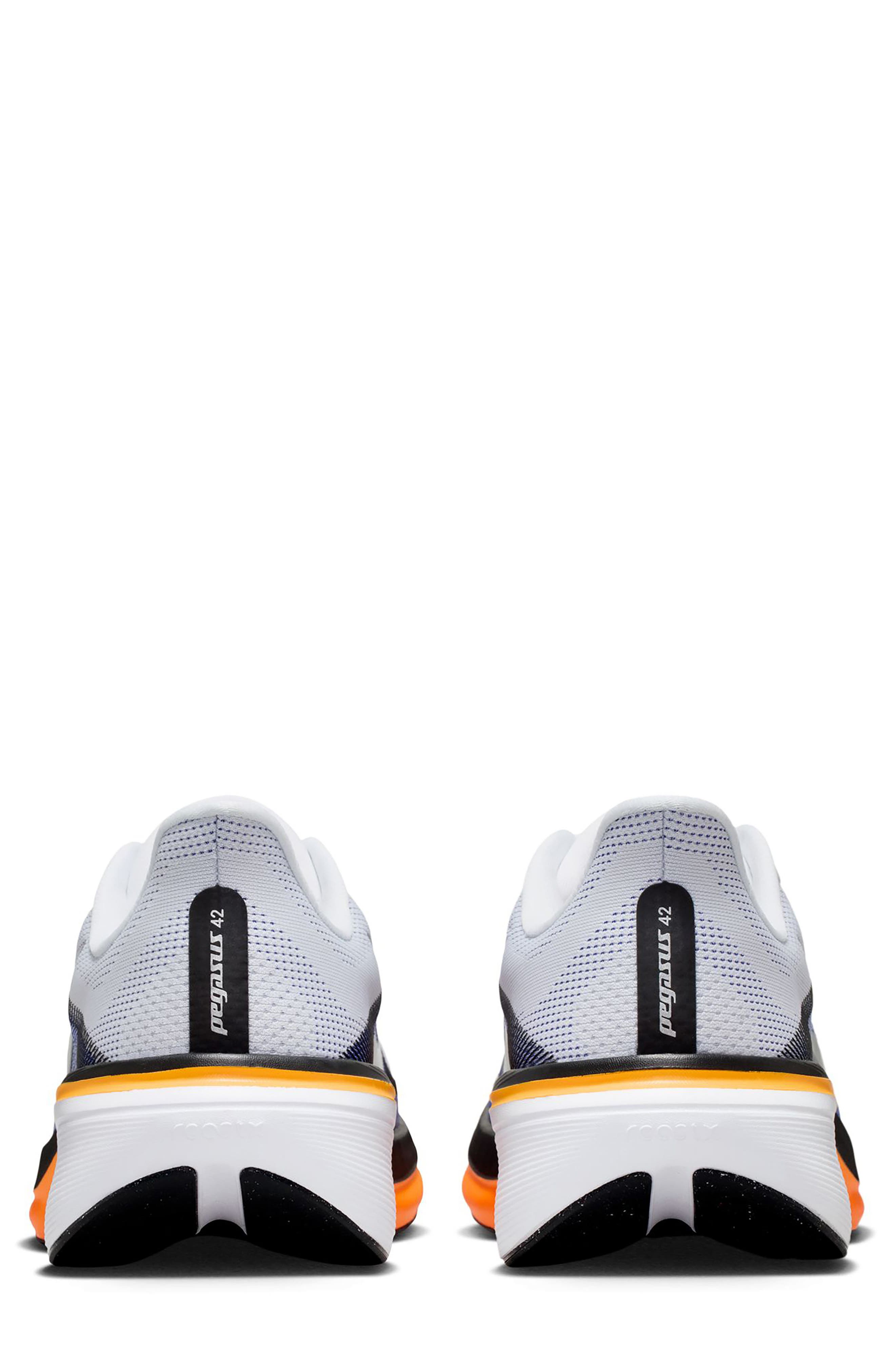 Nike Pegasus 42 Running Shoe, Alternate, color, White/ Metallic Silver