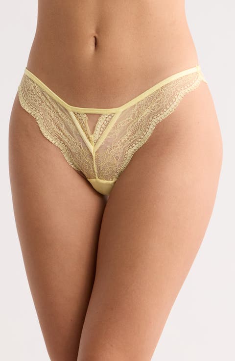 Isabelle Lace & Mesh Cheekini Panties