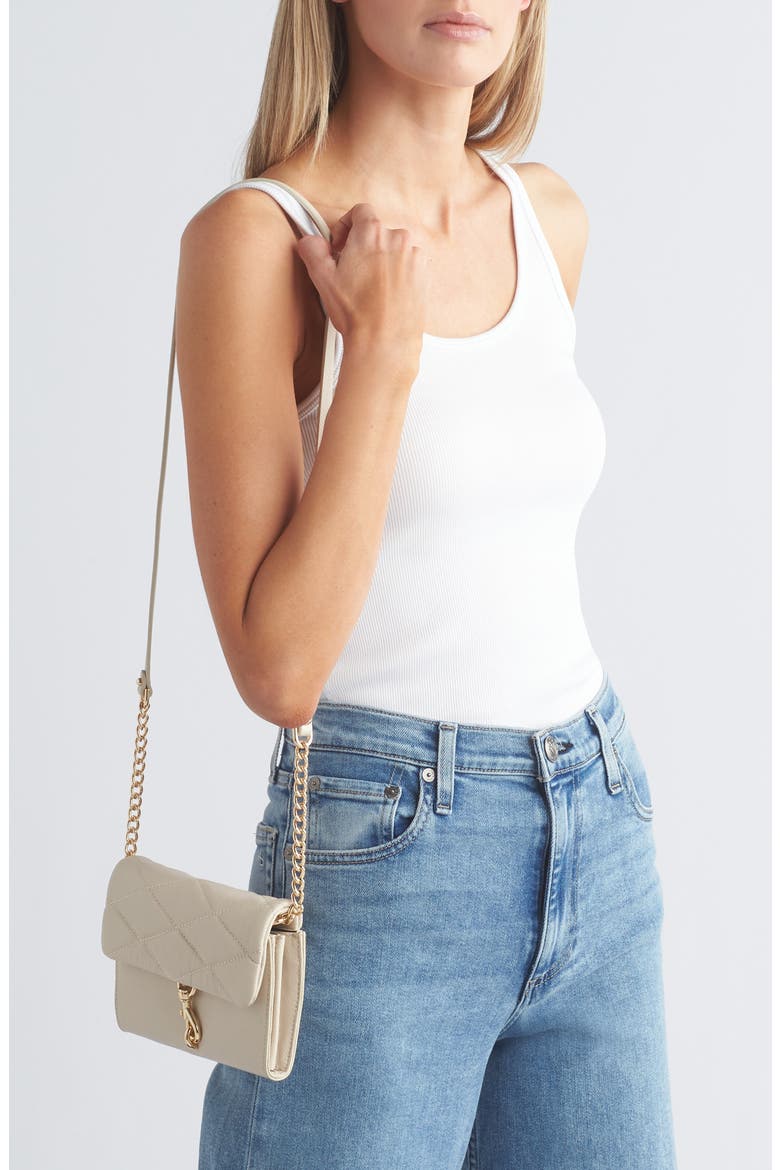 Edie Wallet on a Chain, Alternate, color, PEARL