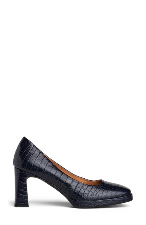 Beautiisoles Cristina Platform Pump In Navy