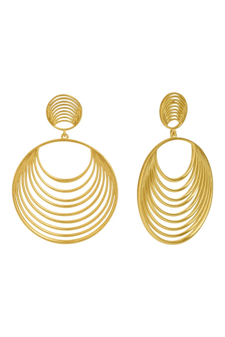Salvador Droplet Earrings, Main, color, GOLD