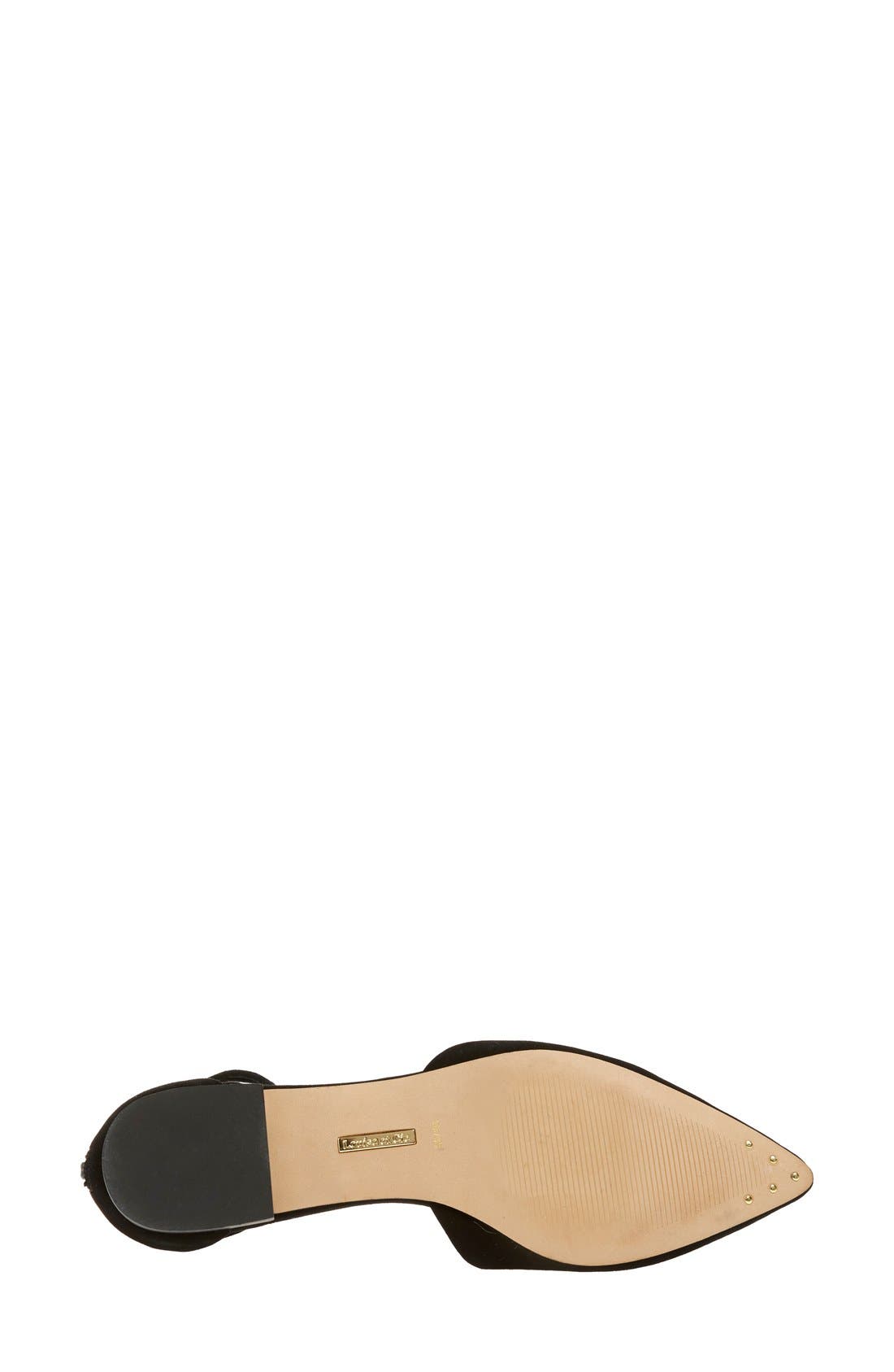 Louise et Cie 'Abri' Pointy Toe Ghillie Flat, Alternate, color, 