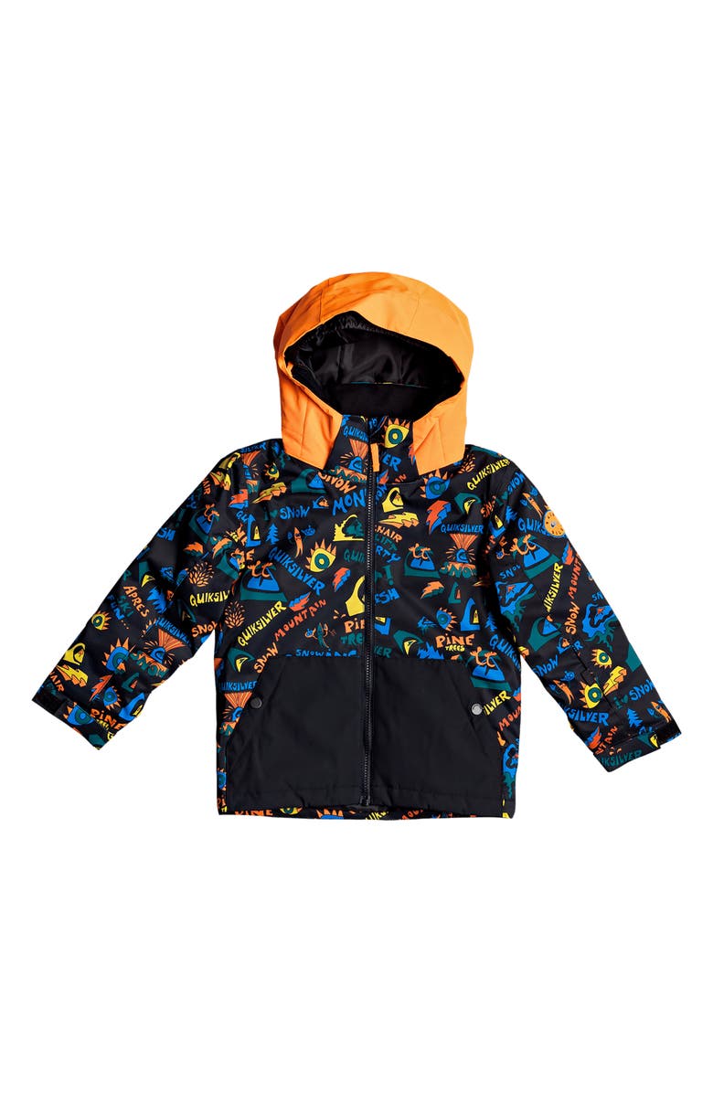 Quiksilver Kids' Little Mission Water Repellent Jacket, Main, color, 