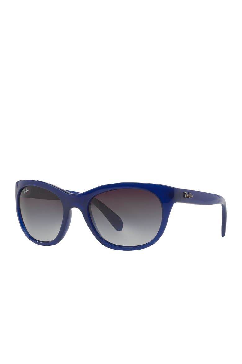 'Highstreet' 56mm Sunglasses, Alternate, color, BLUE GREY