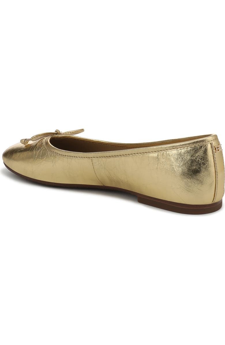 Sam Edelman Alie Ballet Flat, Alternate, color, Amber Gold
