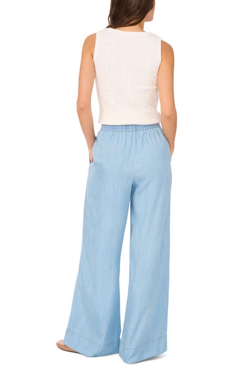 1.state Pointelle Stitch Cotton Sweater Tank In White