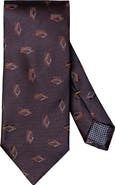 Eton Diamond Woven Silk Tie