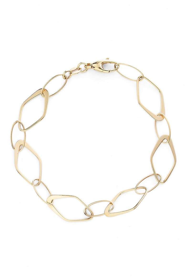Link Bracelet (Nordstrom Exclusive), Main, color, YELLOW GOLD