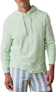 Faherty Sunwashed Organic Cotton Slub Hoodie