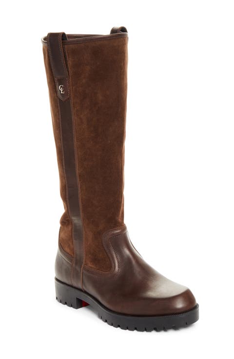 Slouch Leather Tall Boot