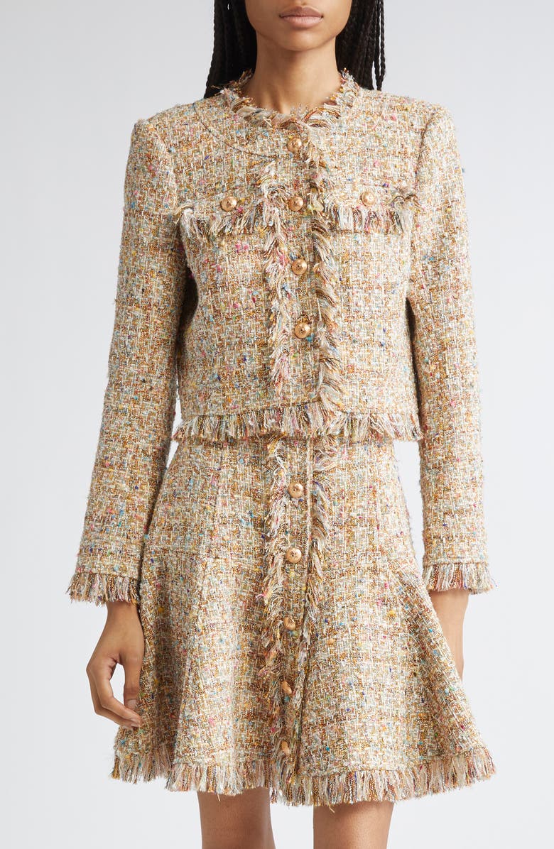 Cinq à Sept Adeline Clarise Metallic Tweed Jacket | Nordstrom