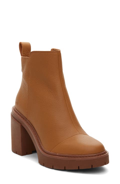 Rya Leather Bootie (Women)
