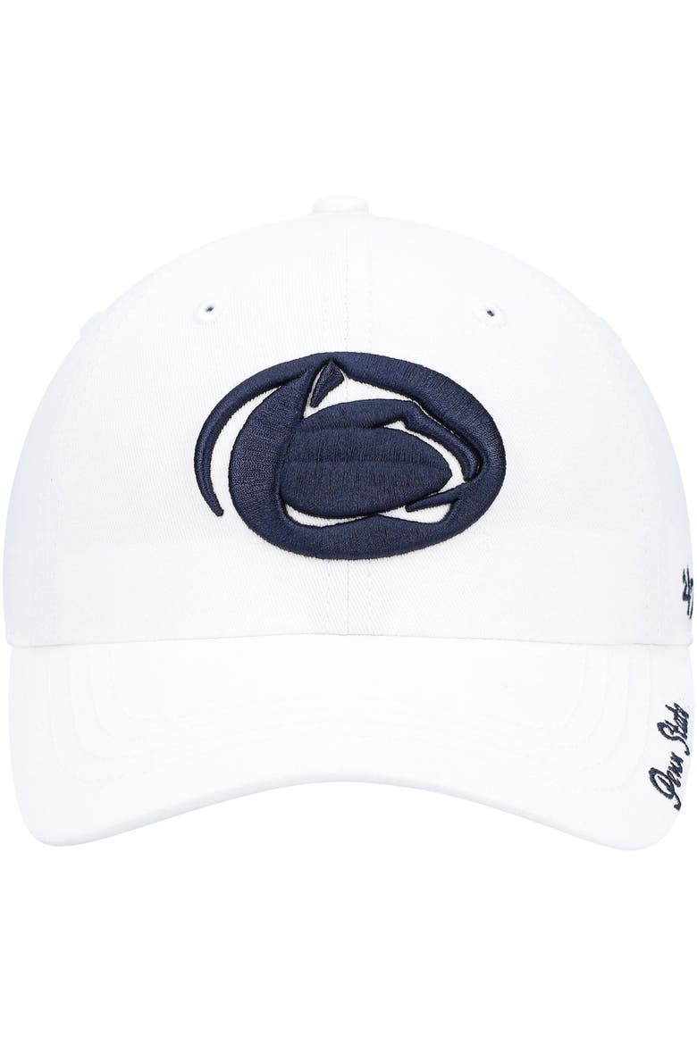 Women's '47 White Penn State Nittany Lions Miata Clean Up Logo Adjustable Hat, Alternate, color, WHITE