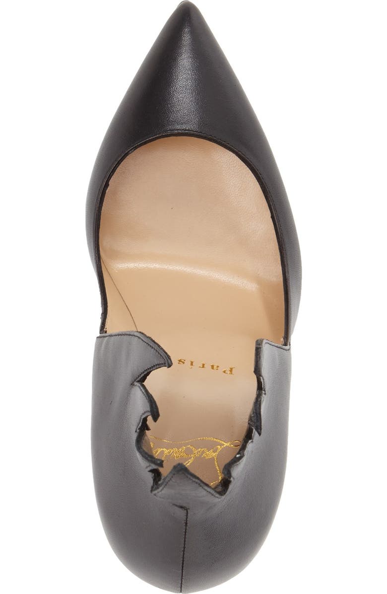 Christian Louboutin 'Victorina' Flame Topline Pointy Toe Pump, Alternate, color,