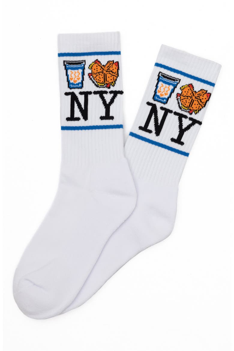 NY Crew Socks, Alternate, color, BACON EGG AND CHEESE