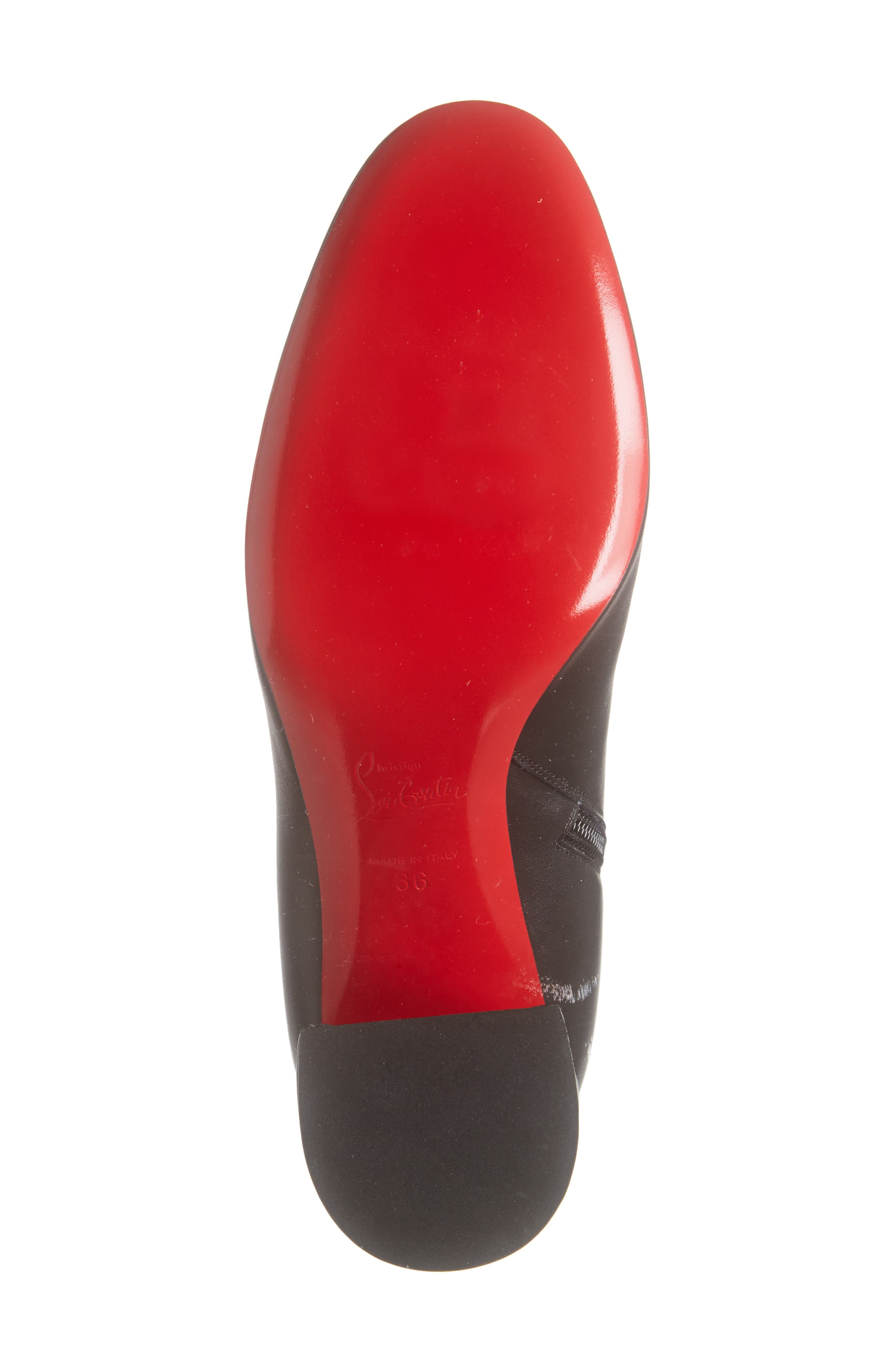 Christian Louboutin Turela Bootie, Alternate, color, Black