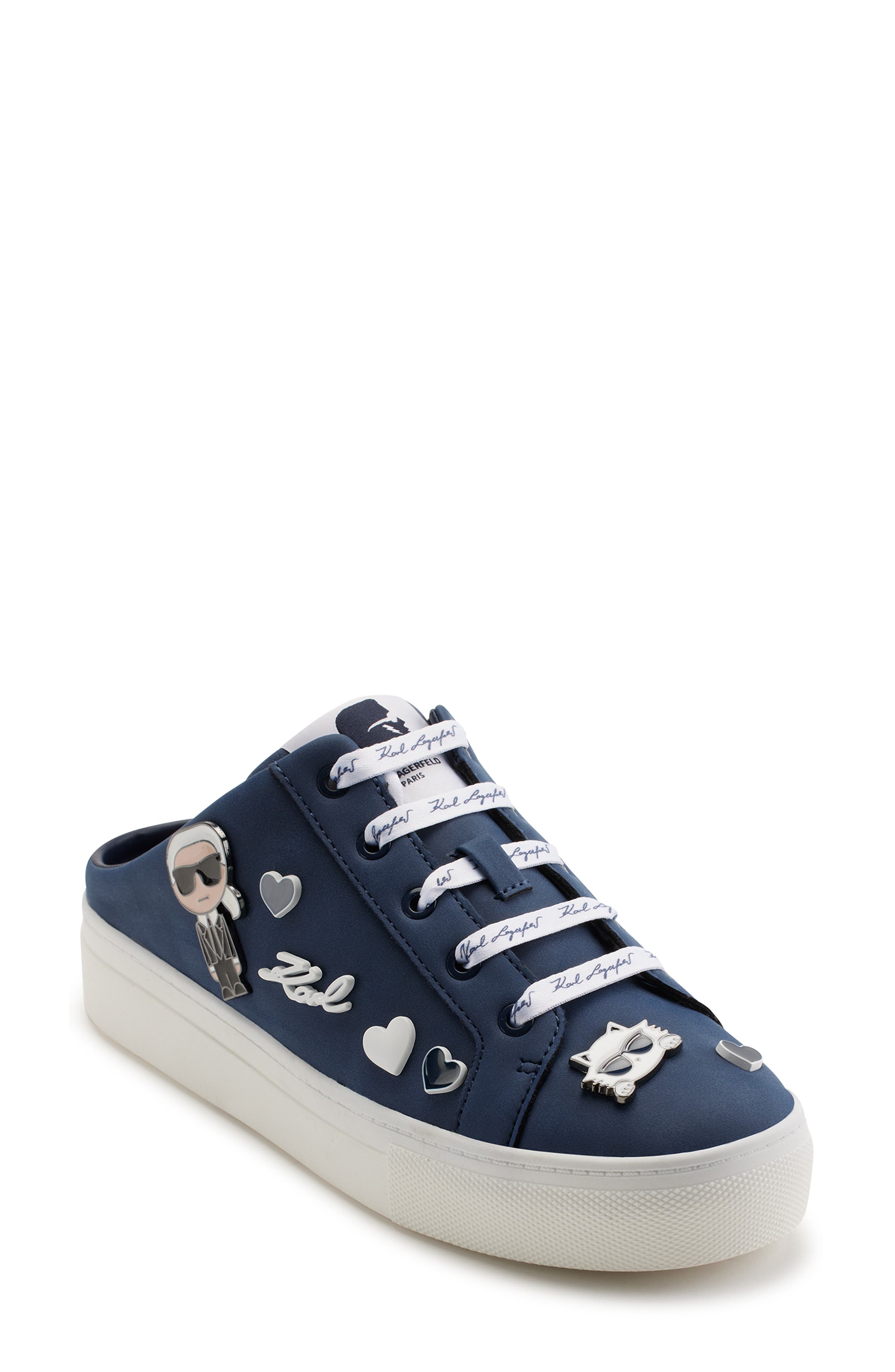 KARL LAGERFELD PARIS Cambria Sneaker Mule, Main, color, 
