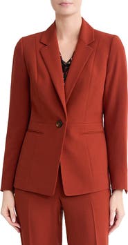 KASPER Notch Collar Waist Seam Jacket
