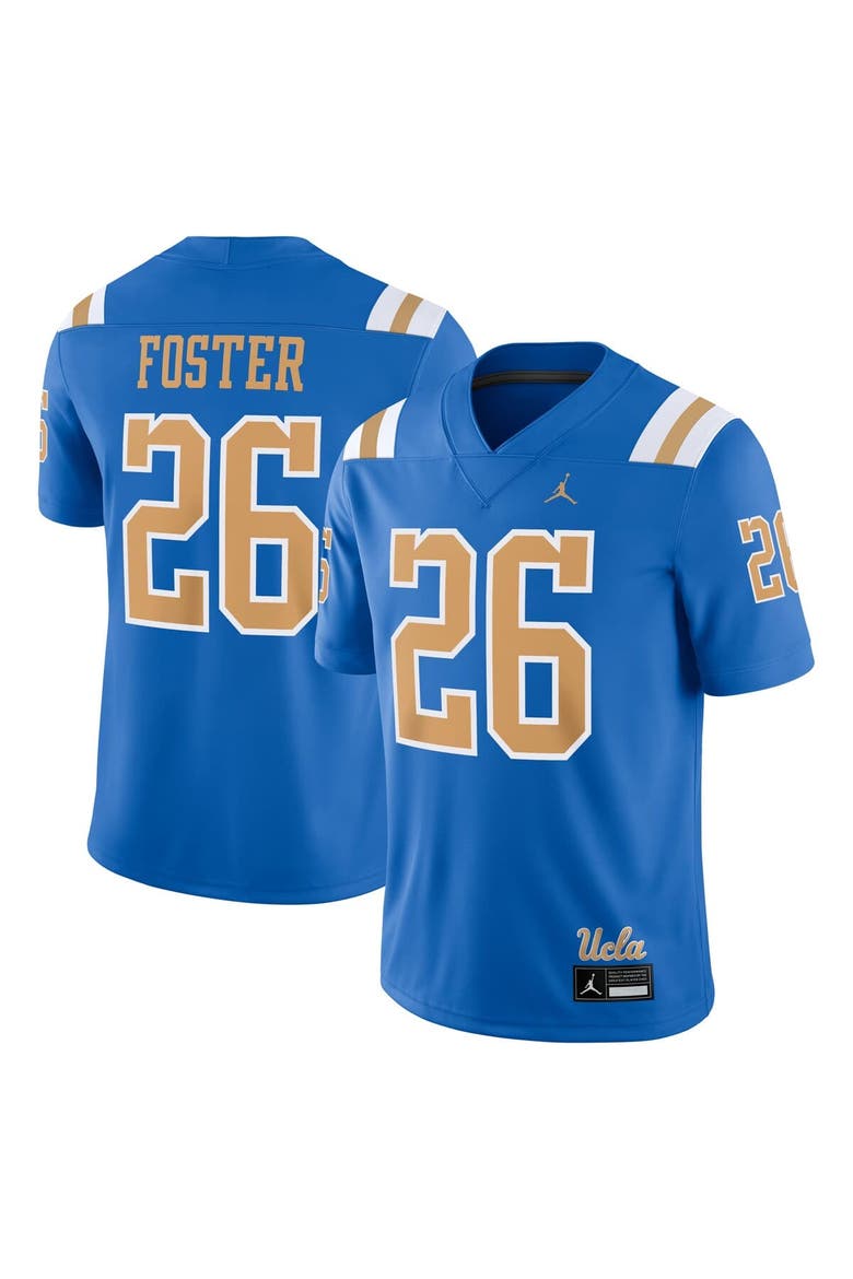 Men's Jordan Brand DeShaun Foster Blue UCLA Bruins Alumni Home Game Jersey, Main, color, Blue