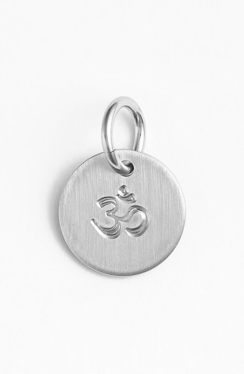 Nashelle Om Stamp Charm, Main, color, 