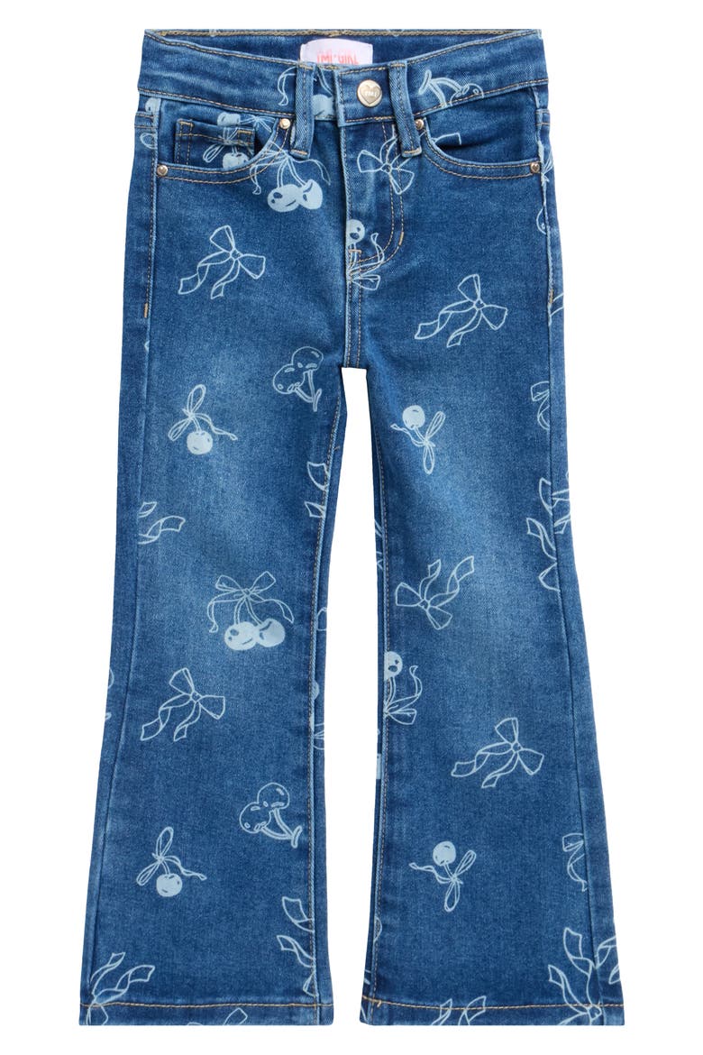 Kids' Pull-On Flare Jeans, Main, color, OCBL M36