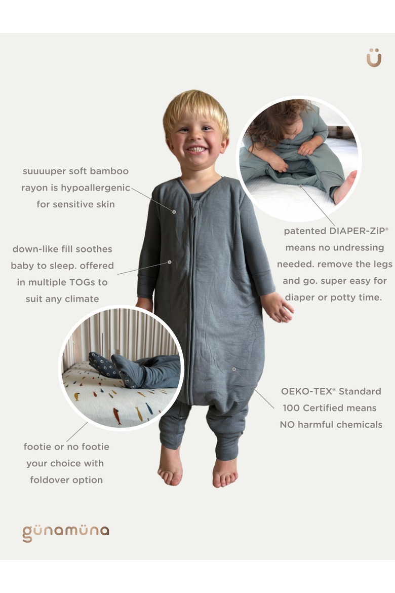 Footie Sleep Sack Duvet 2.5 TOG - Baby, Alternate, color, Woof