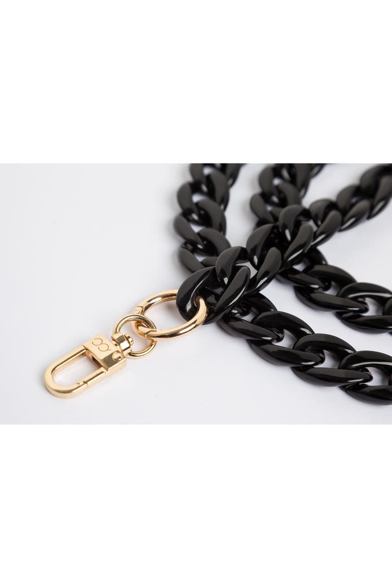 Curby Phone Chain, Alternate, color, Black