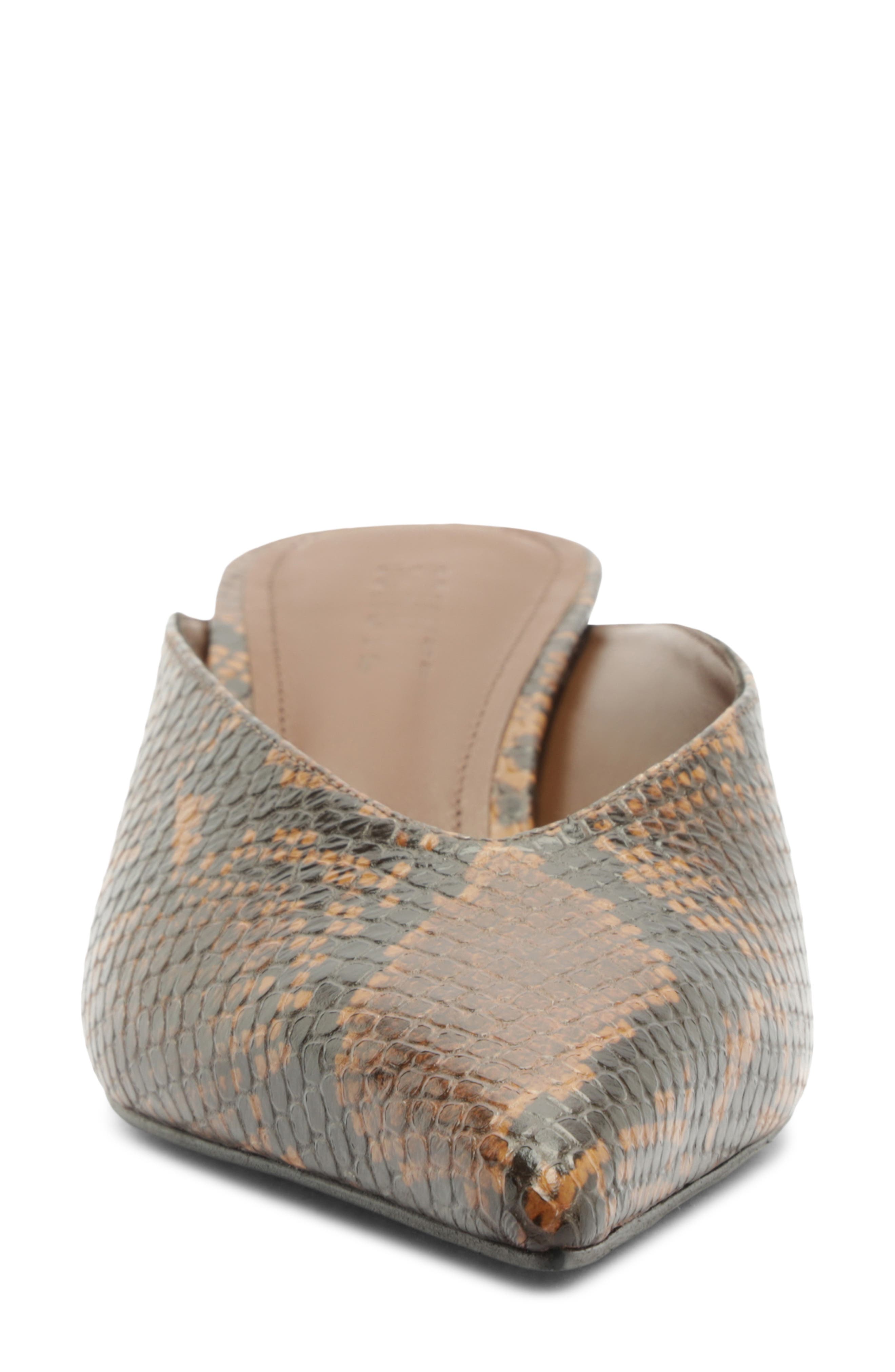 Schutz Loren Mule, Alternate, color, Pecan Brown