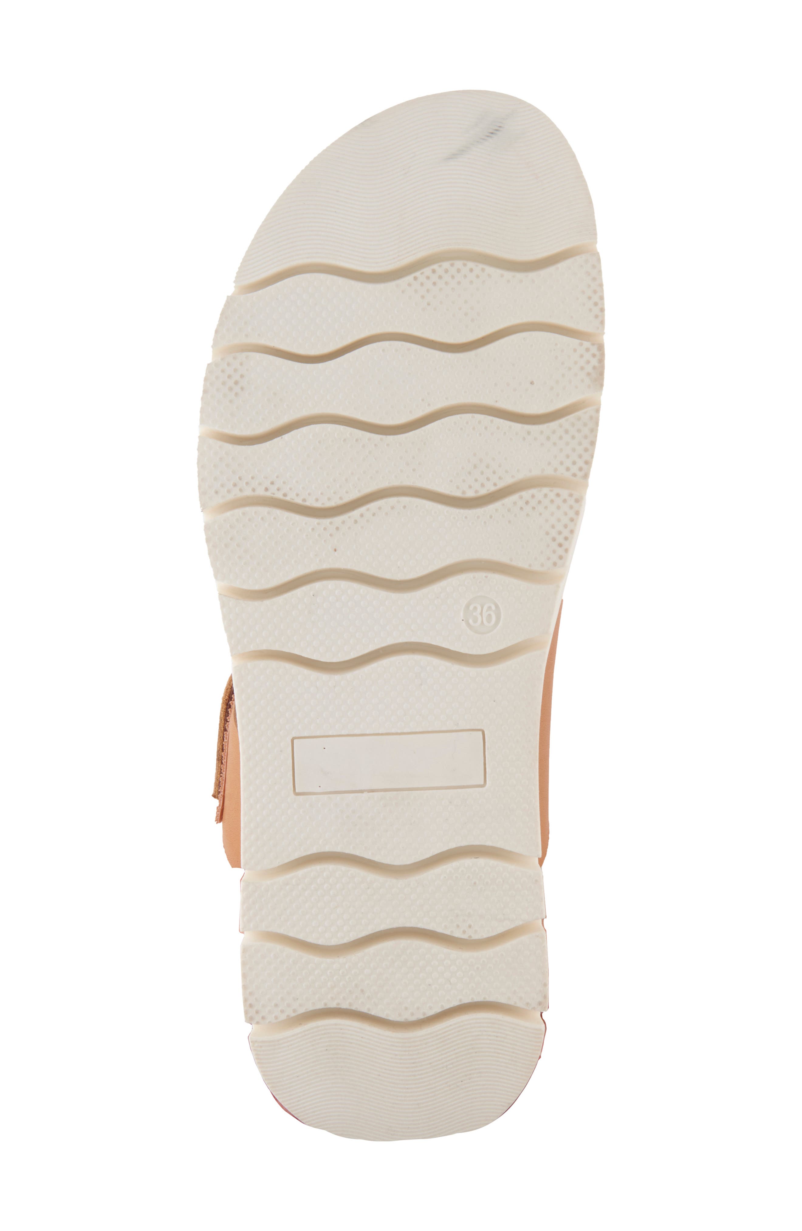 Elena Wedge Slide Sandal, Alternate, color, HONEY CALF