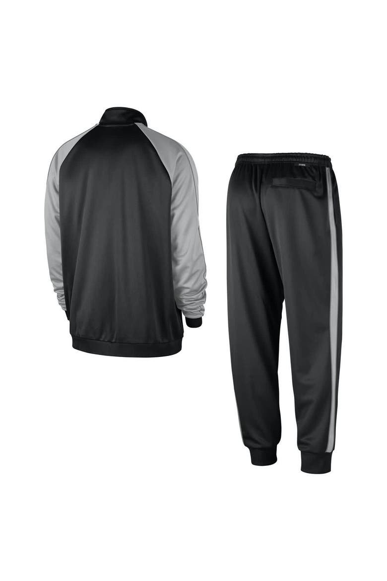 Men's Nike Black Brooklyn Nets 2024/25 City Edition Lightweight Full-Zip Jacket & Pants Set, Alternate, color, Black