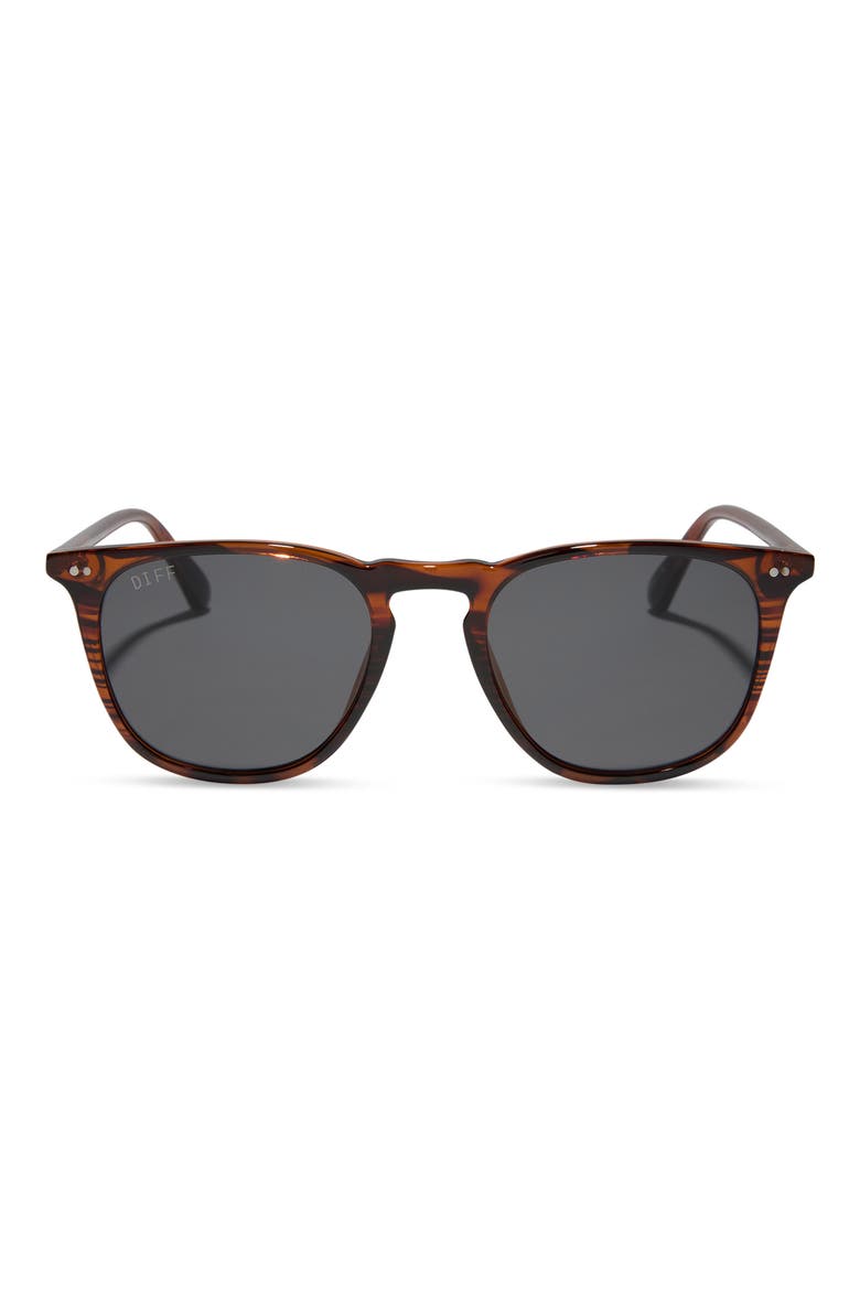 Brody XL 51mm Square Sunglasses, Main, color, MAHOGANY TORT
