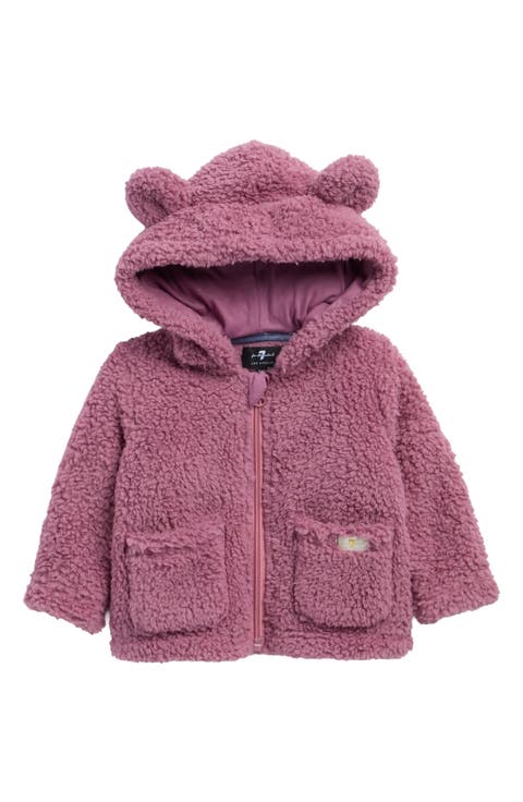 Faux Shearling Bear Jacket