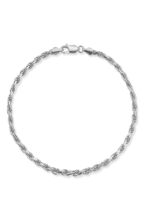 3mm Rope Chain Bracelet