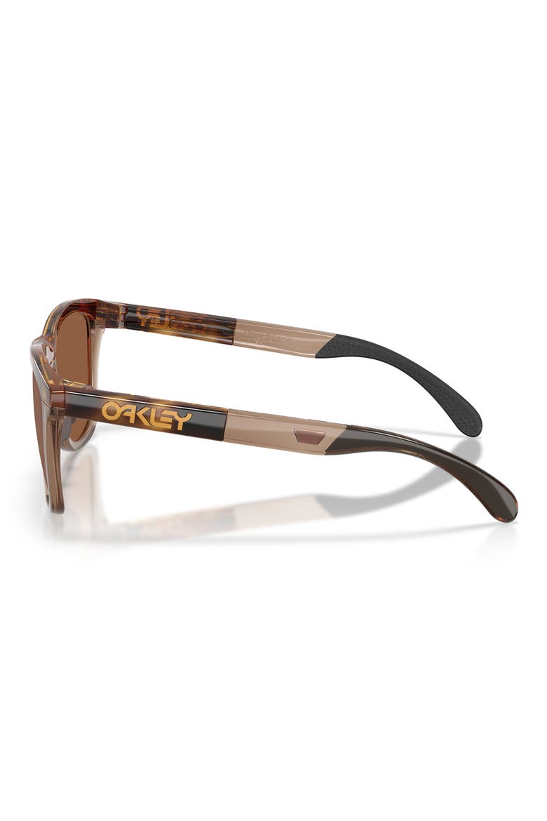 Gender Inclusive Frogskins Range XL 58mm Polarized Round Sunglasses, Alternate, color, BROWN TORT/ BROWN / PRIZM